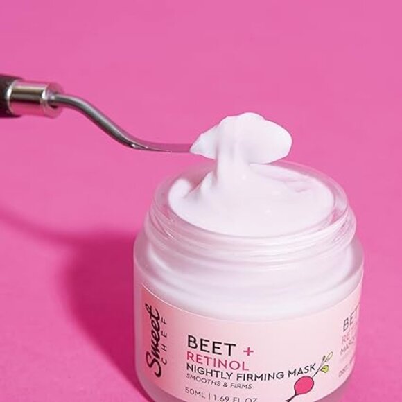 Sweet Chef Beet + Retinol Nightly Firming Mask, NIB - Picture 3 of 3